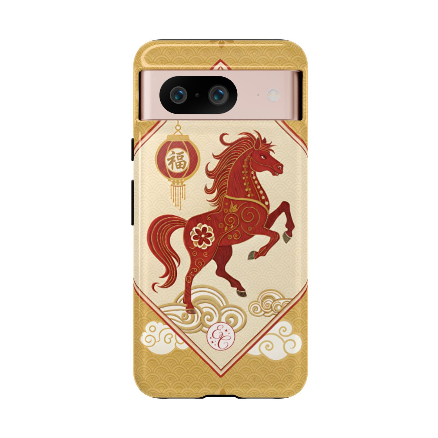 Chinese New Year Lucky Horse Tough Phone Case
