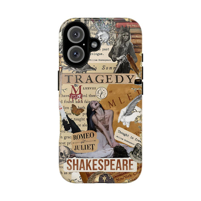 Shakespeare Tragedy Collage Tough Phone Case