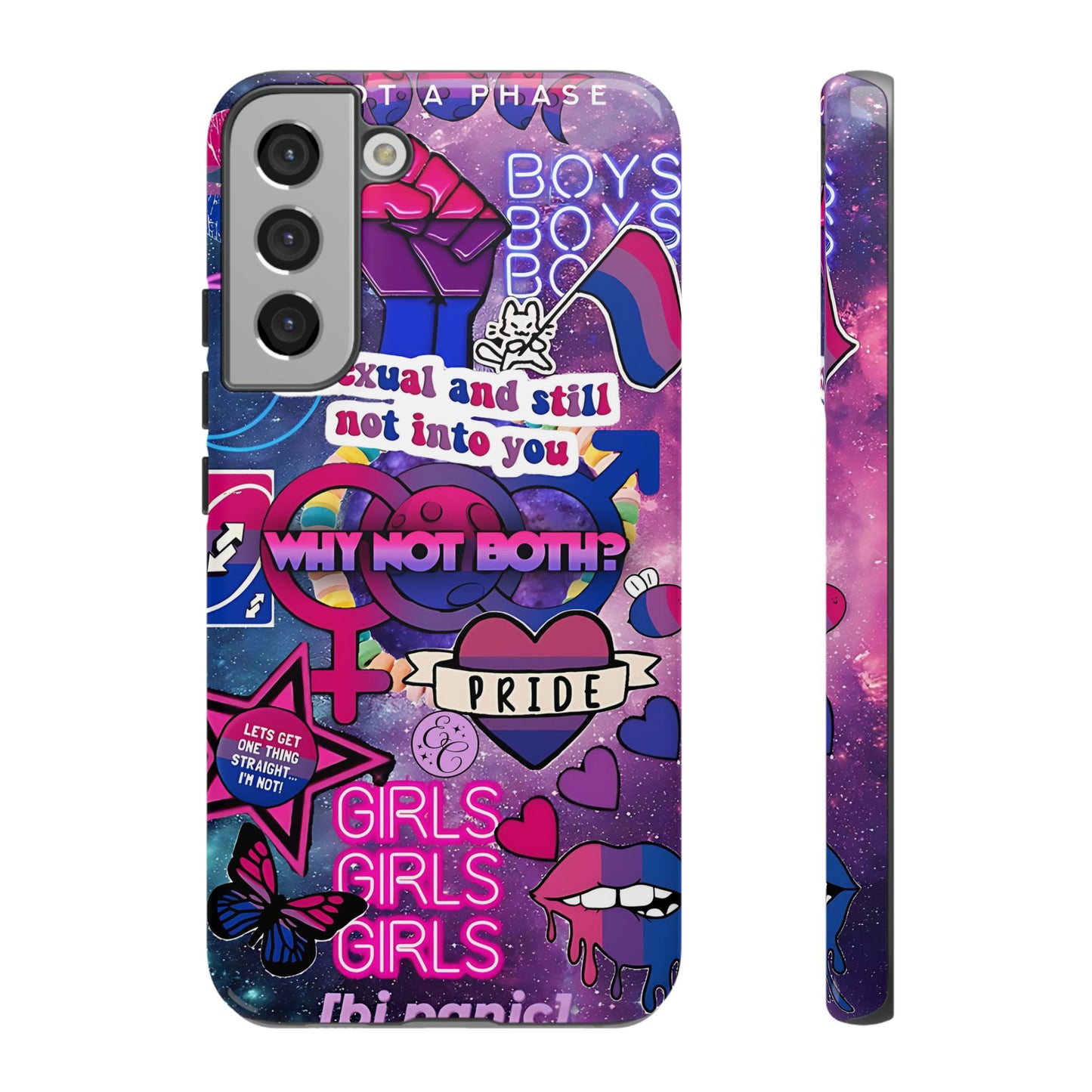 Bisexual Pop Art Tough Phone Case