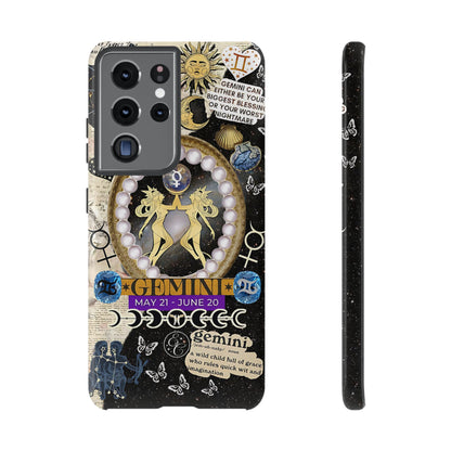 Gemini Zodiac Sign Tough Phone Case