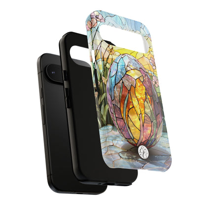 Easter Egg Stained Glass Tough Phone Case
