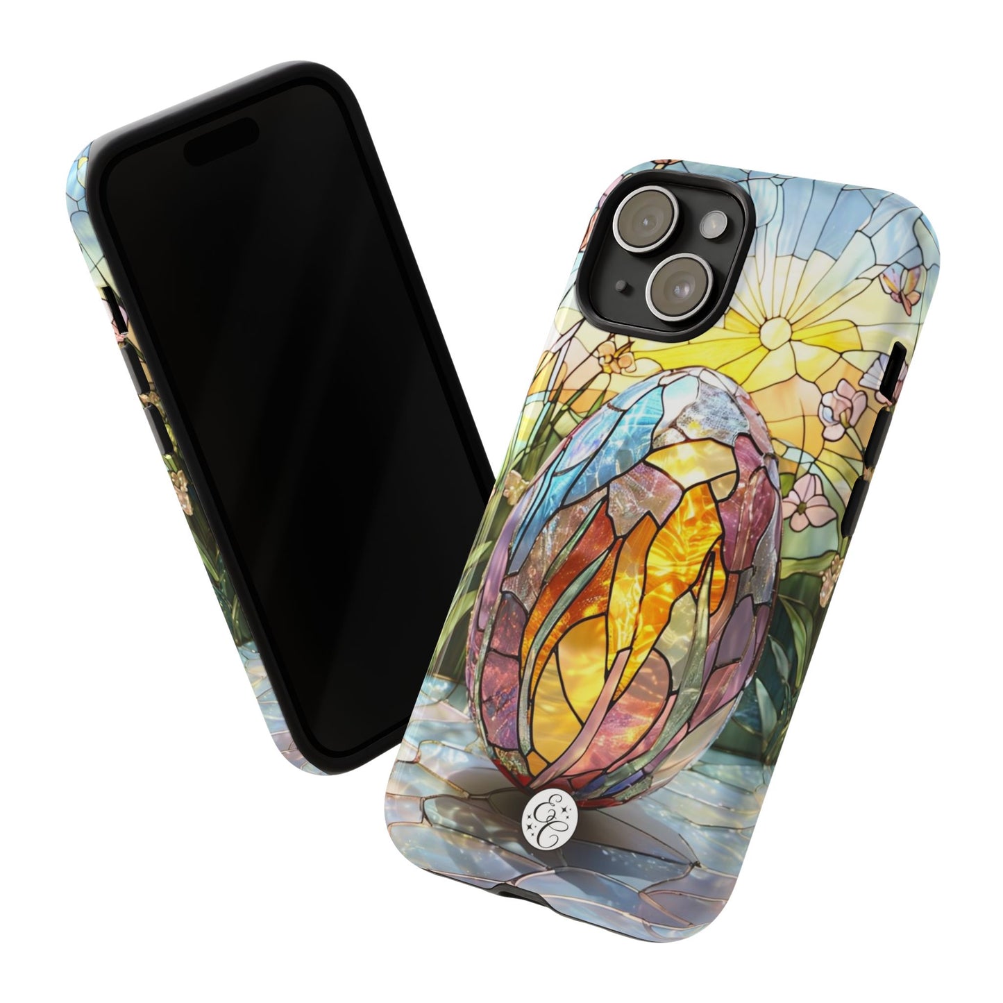Easter Egg Stained Glass Tough Phone Case