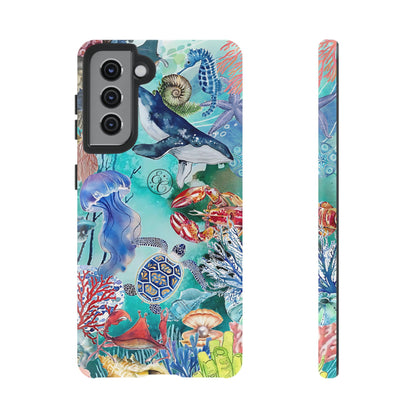 Ocean Wonders Collage Tough Phone Case