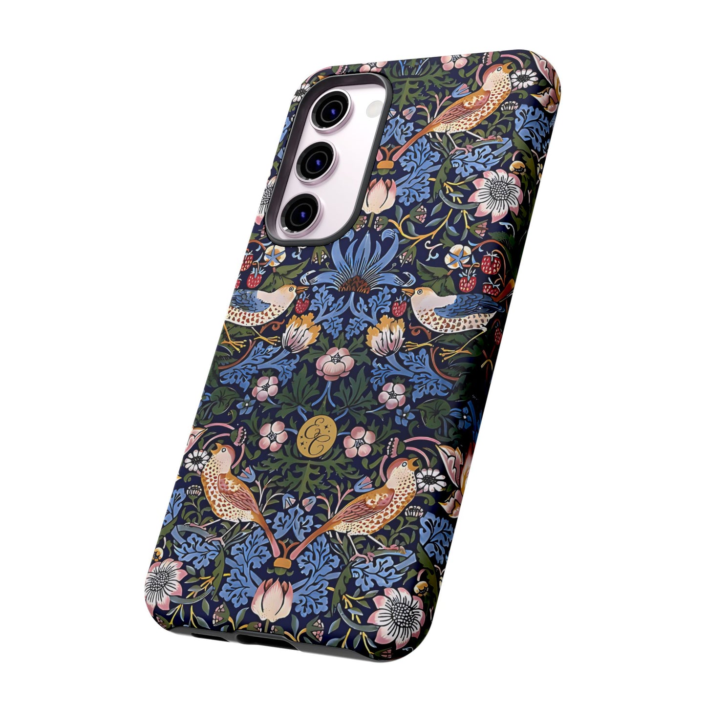 William Morris Strawberry Thief Tough Phone Case