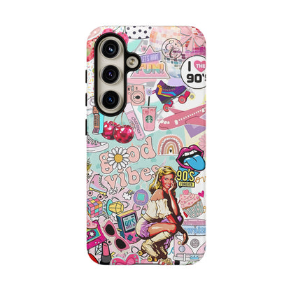 90s Nostalgia Collage Tough Phone Case