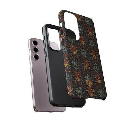 Enchanted Spider Pattern Halloween Phone Case