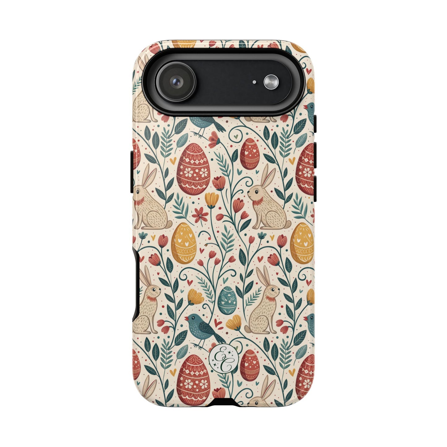 Vintage Easter Pattern Tough Phone Case