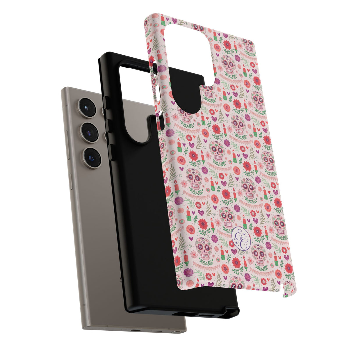 Pink Boho Día de los Muertos Phone Case
