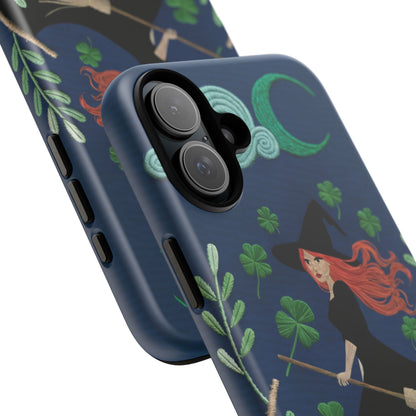 Irish Witch’s Moonlit Stroll Tough Phone Case