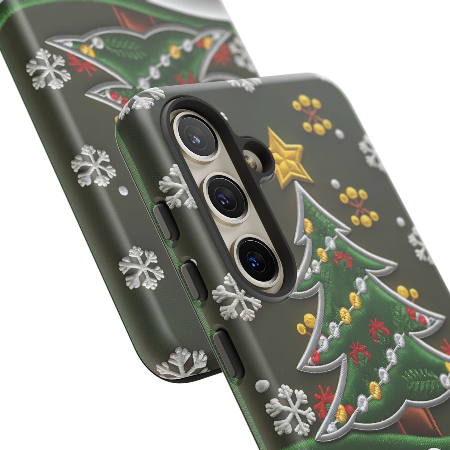 Merry Christmas Tree Tough Phone Case