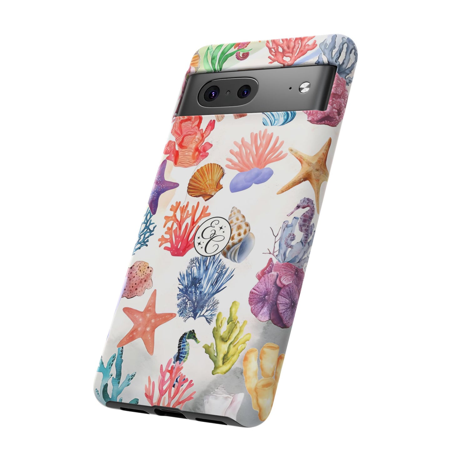 Coral & Sea Shells Tough Phone Case