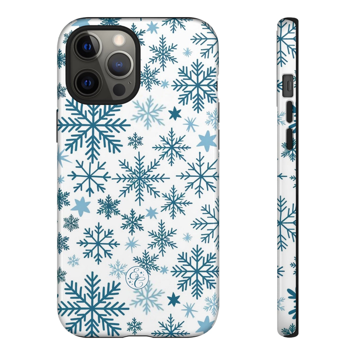 Winter Snowflakes Pattern Tough Phone Case