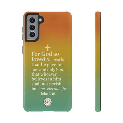 John 3:16 Tough Phone Case