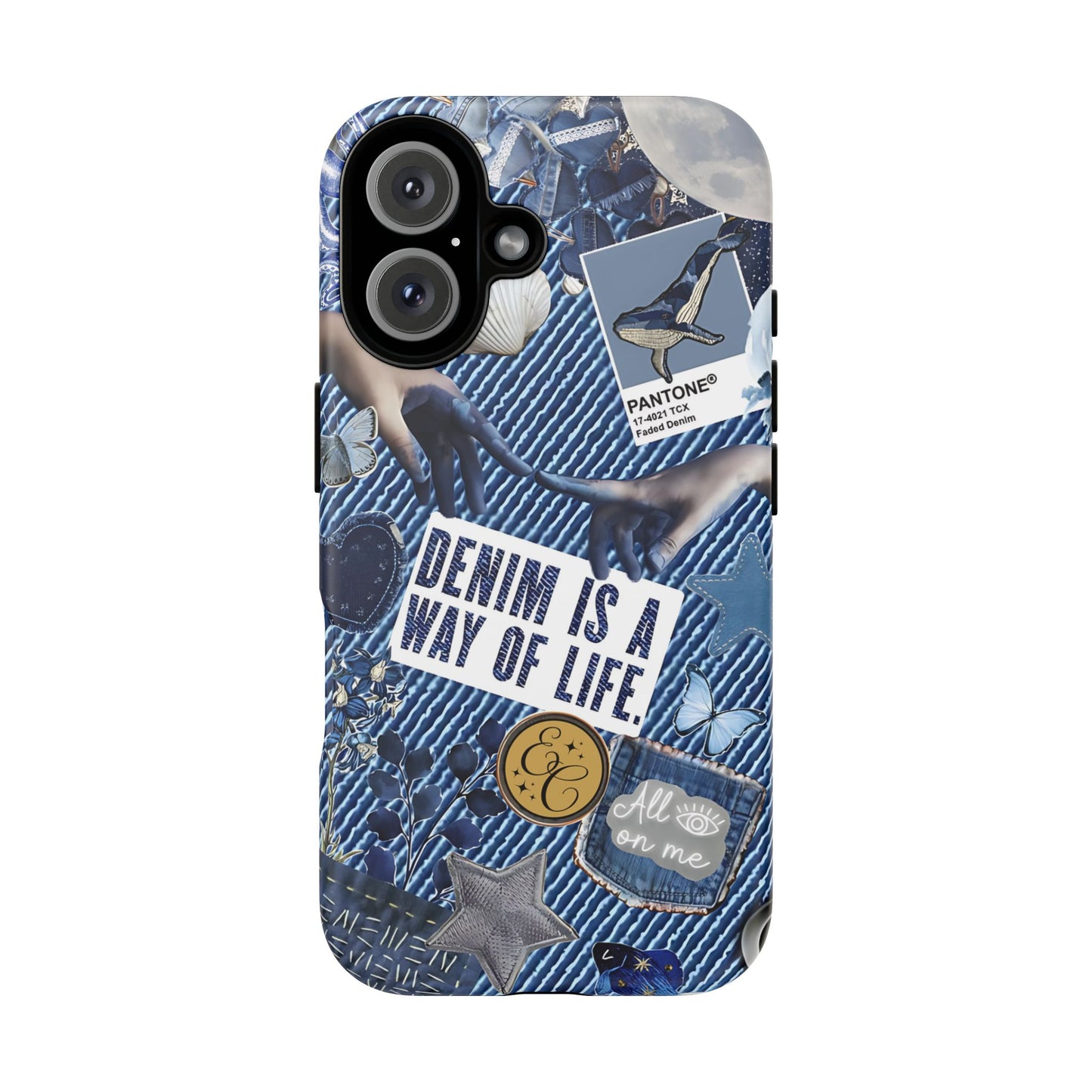 Denim Texture Tough Phone Case