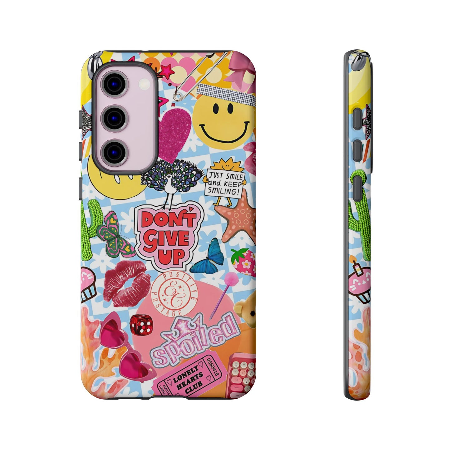 Pop Art Collage Tough Phone Case