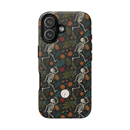 Boho Skeleton Pattern Halloween Phone Case