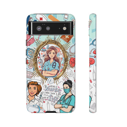 Nurse Art Tough Phone Case