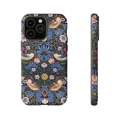 William Morris Strawberry Thief Tough Phone Case