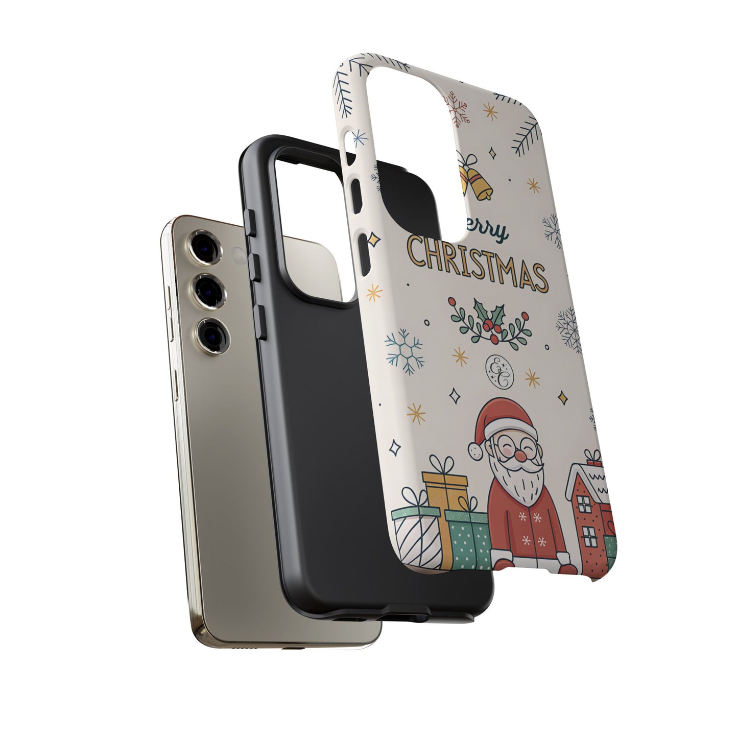 Merry Christmas Santa Tough Phone Case