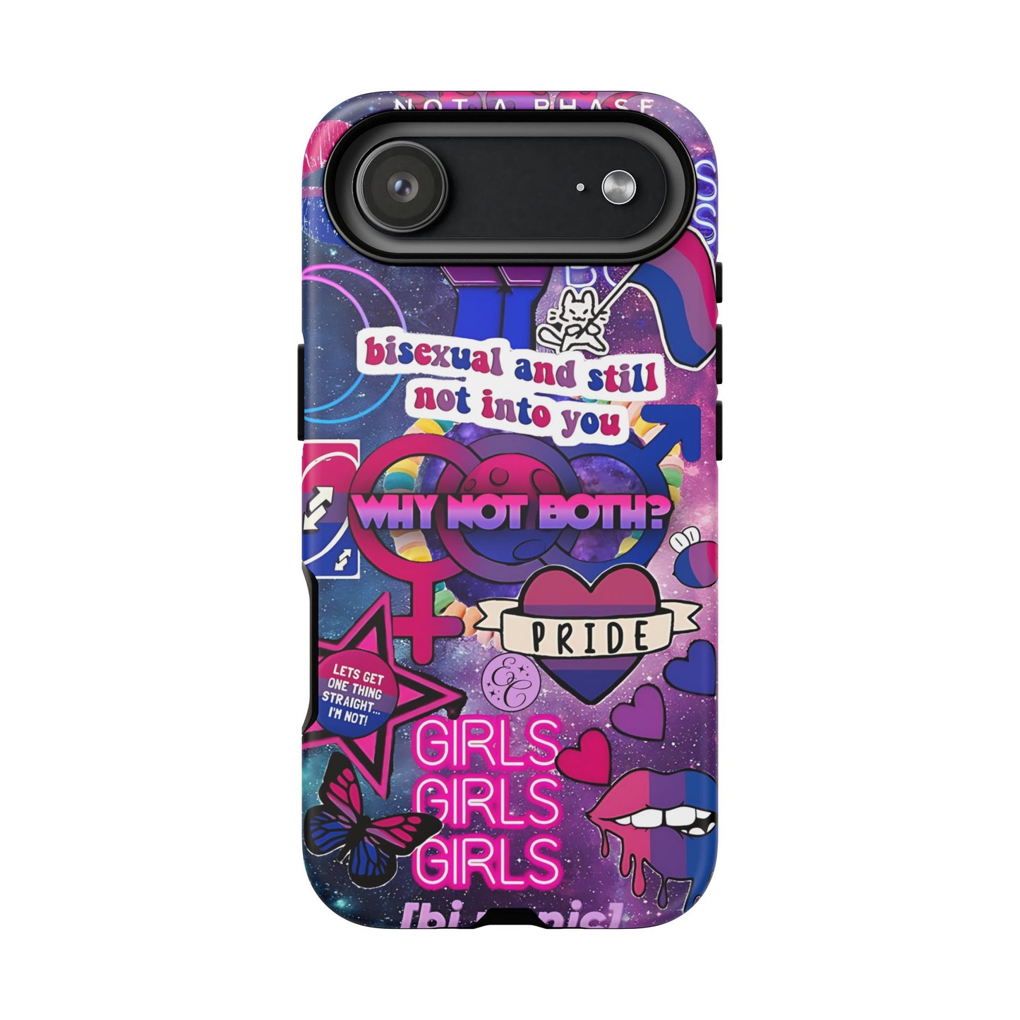 Bisexual Pop Art Tough Phone Case