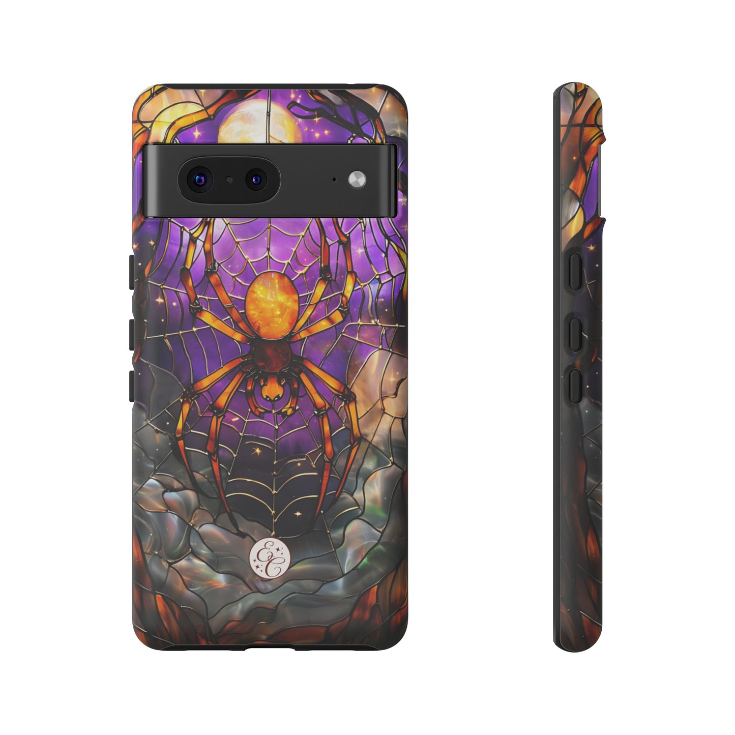 Stained Glass Spider Tough Phone Case