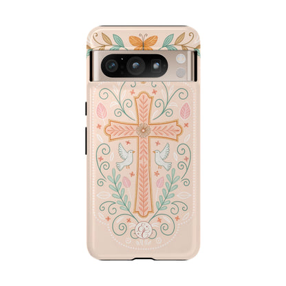 Easter Cross Tough Phone Case