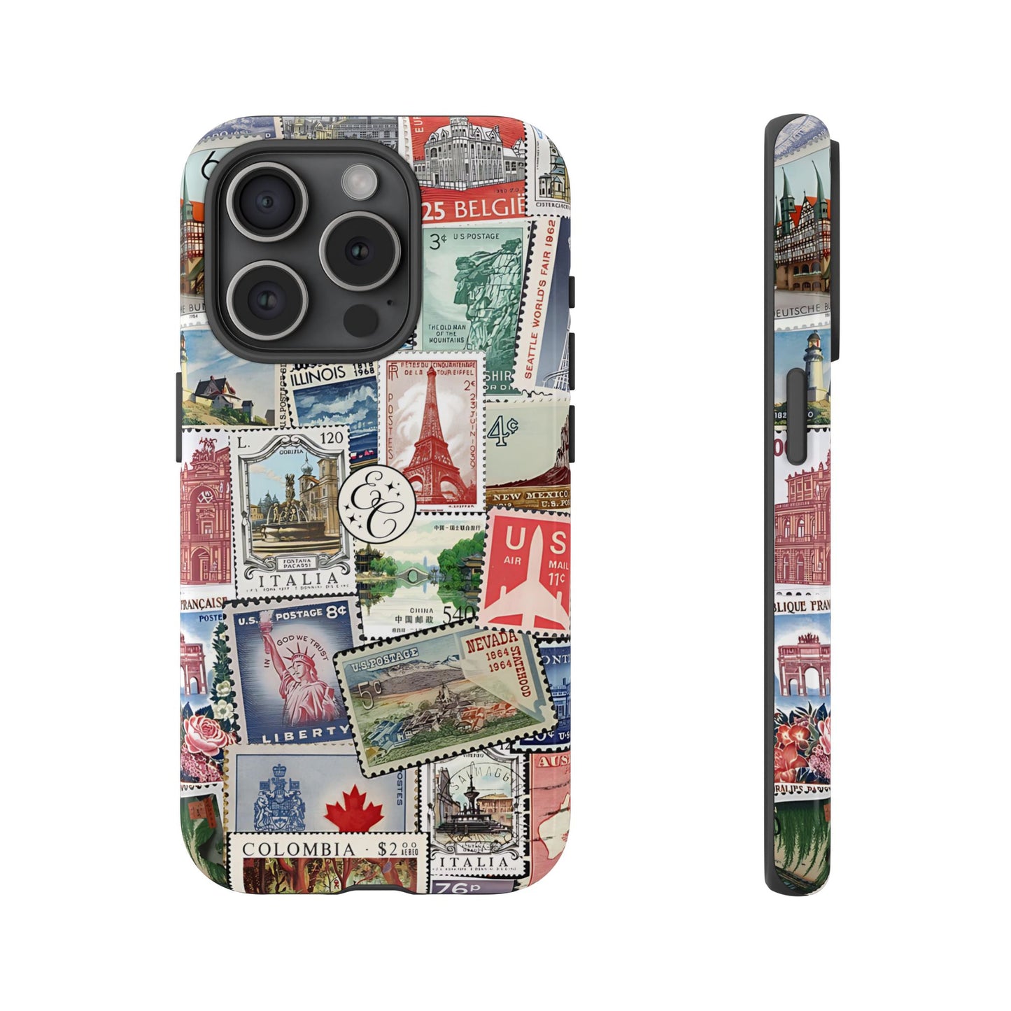 Vintage Stamp Collection Tough Phone Case