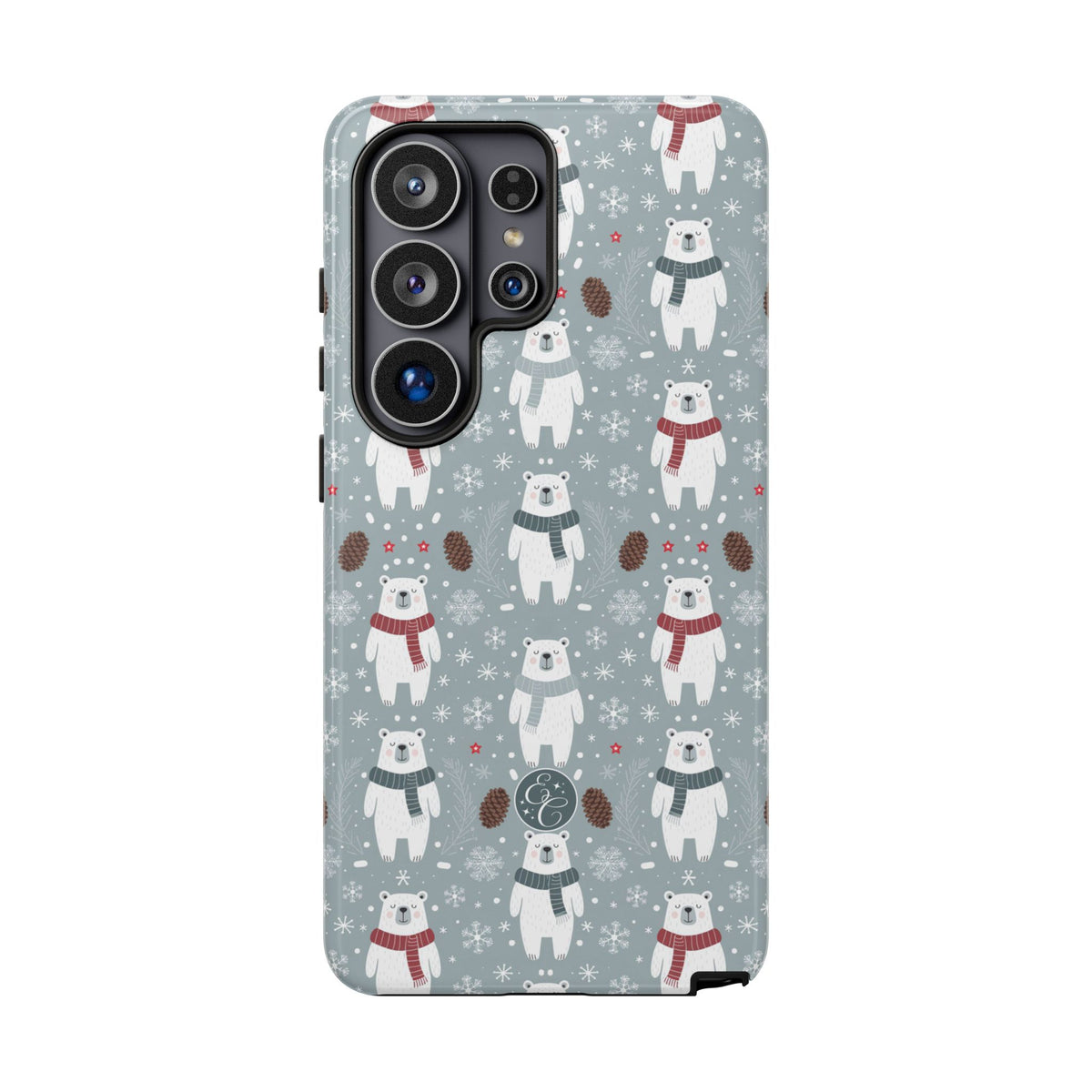 Cute Polar Bear Christmas Phone Case