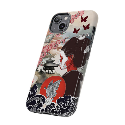 Japanese Geisha Tough Phone Case