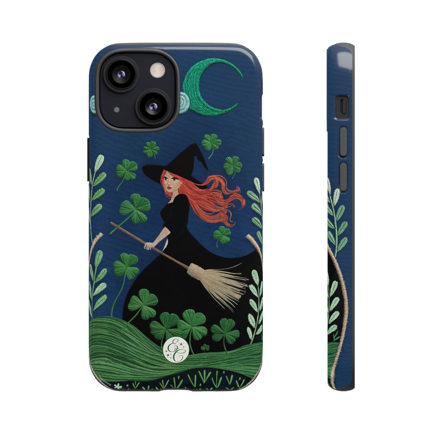 Irish Witch’s Moonlit Stroll Tough Phone Case