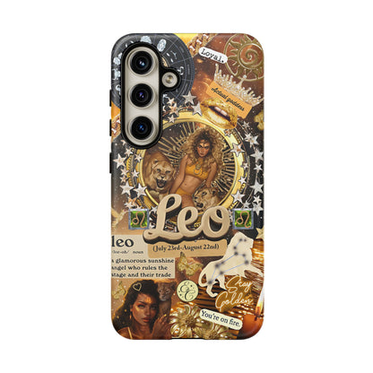 Leo Zodiac Sign Tough Phone Case