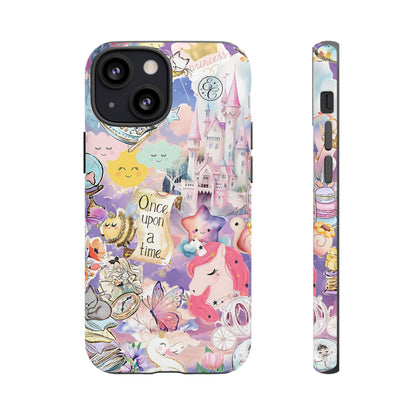 Whimsical Fairytale Collage Tough Phone Case