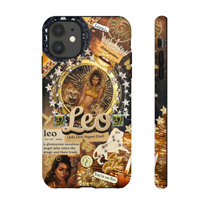 Leo Zodiac Sign Tough Phone Case