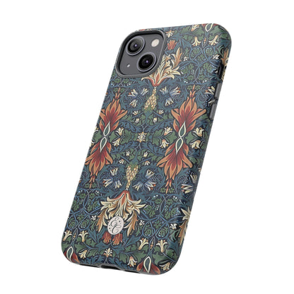 William Morris Snakeshead Tough Phone Case