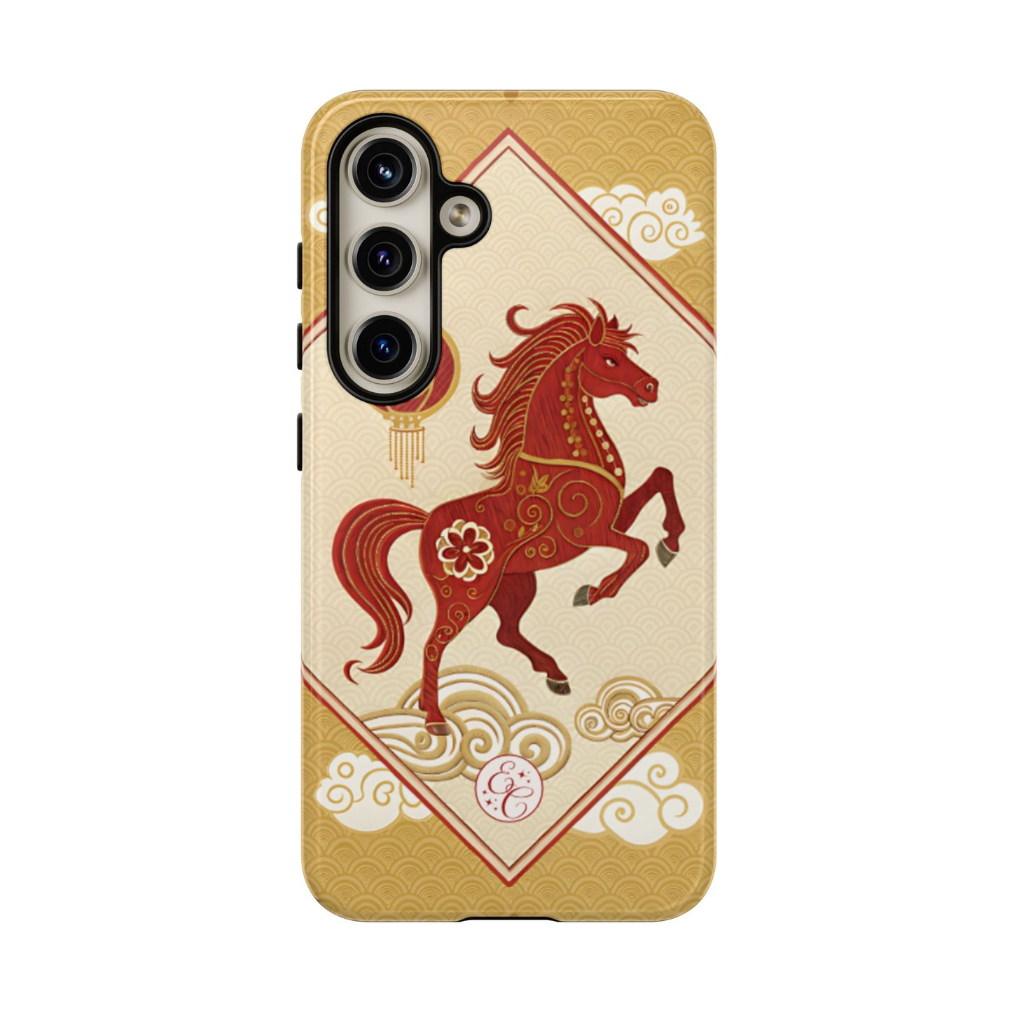 Chinese New Year Lucky Horse Tough Phone Case