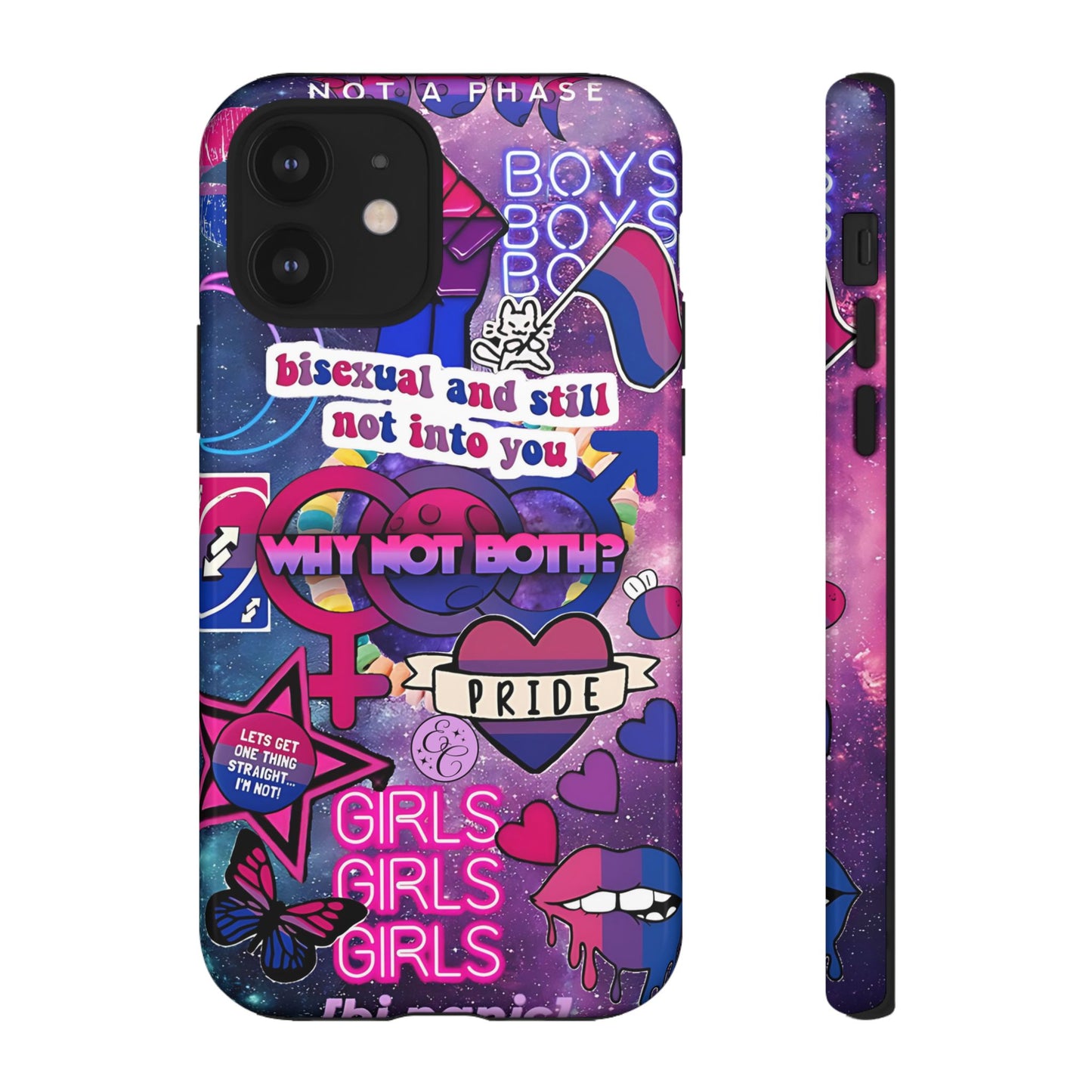 Bisexual Pop Art Tough Phone Case