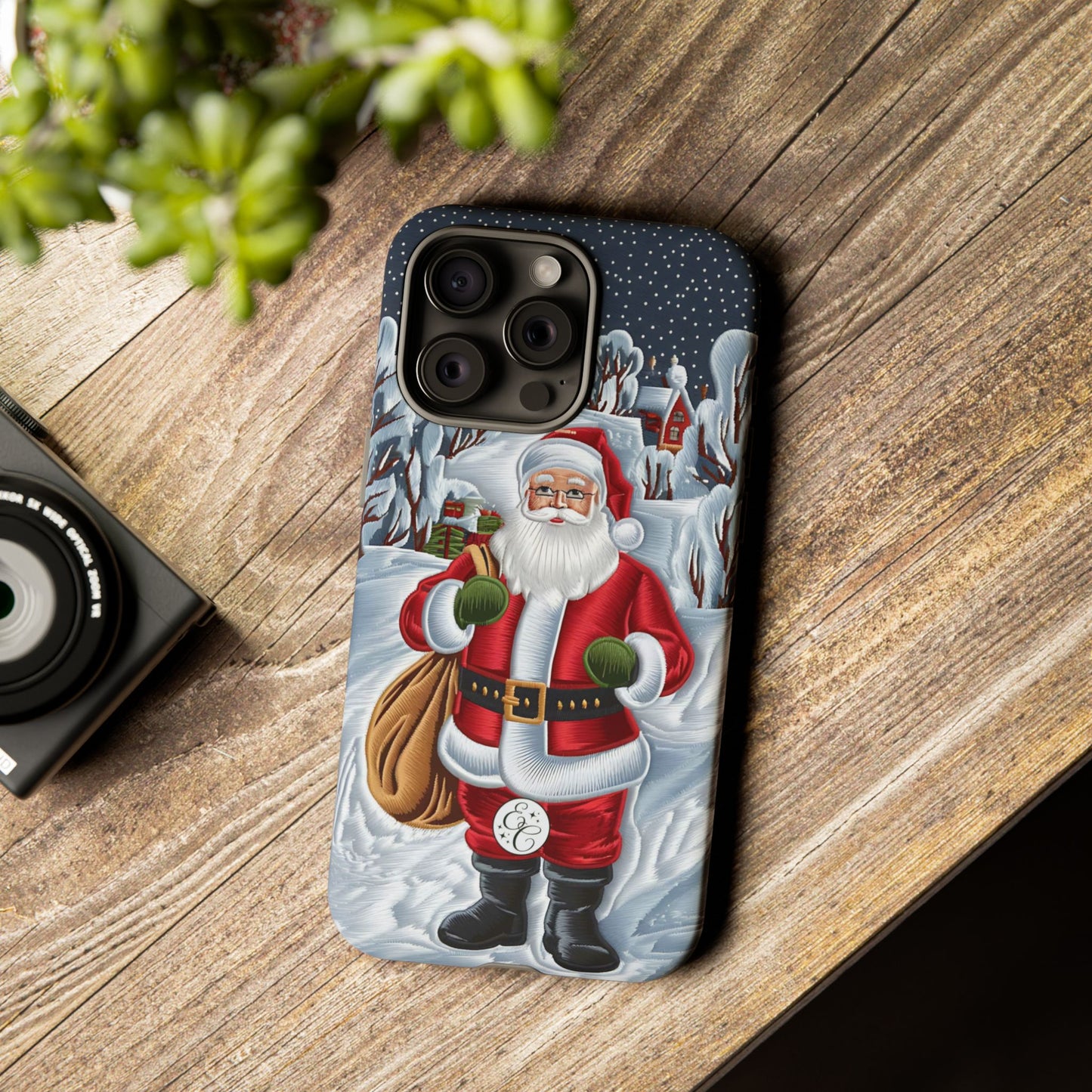 Christmas Santa Claus Tough Phone Case