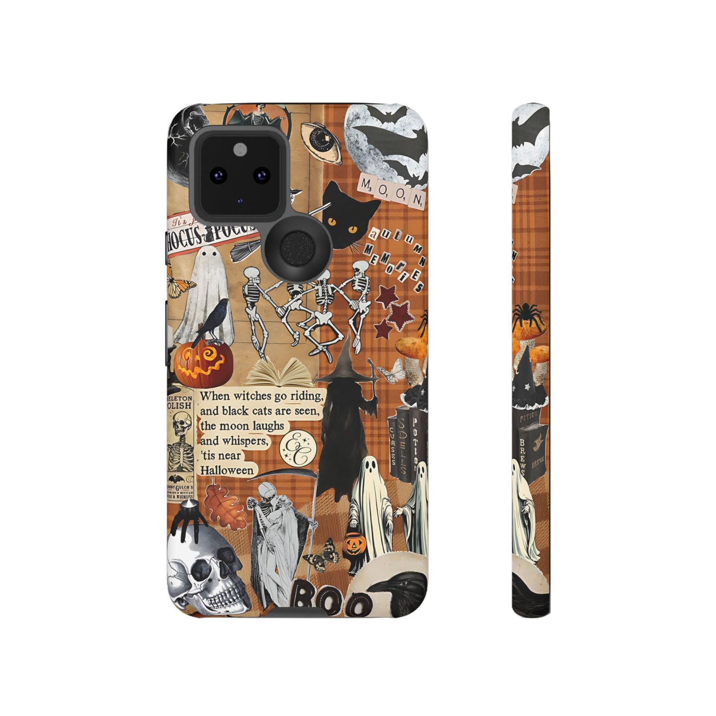 Halloween Spooky Collage Tough Phone Case