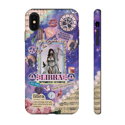 Libra Zodiac Star Sign Tough Phone Case