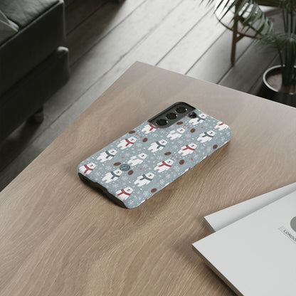 Cute Polar Bear Christmas Phone Case