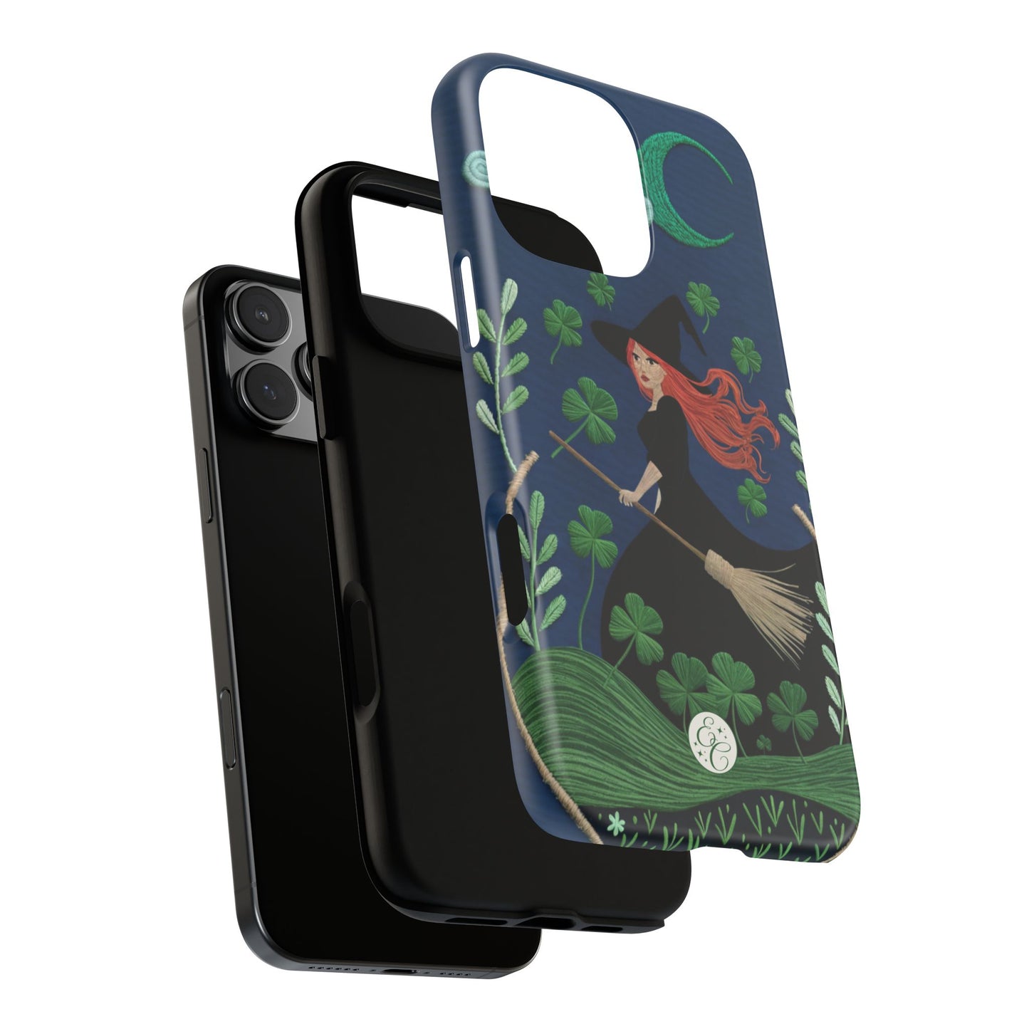 Irish Witch’s Moonlit Stroll Tough Phone Case