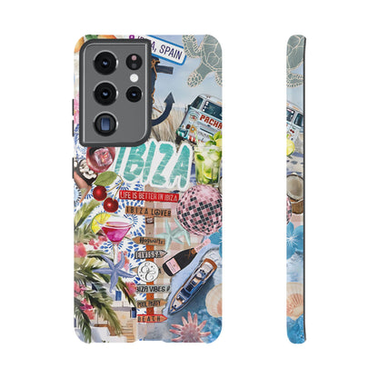 Ibiza Summer Vibes Collage Tough Phone Case