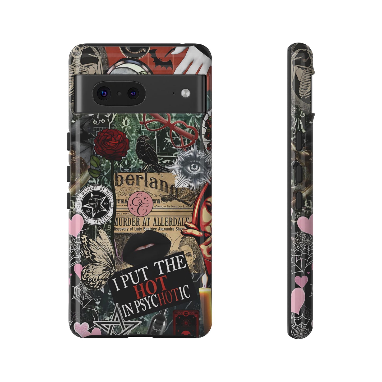 Gothic Collage Tough Phone Case