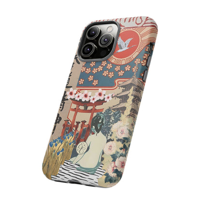 Japanese Style Art Tough Phone Case