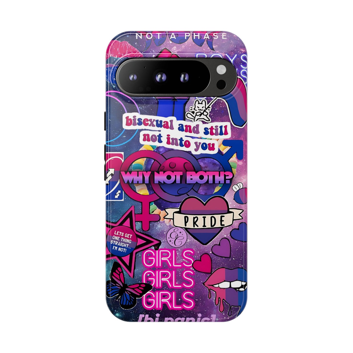Bisexual Pop Art Tough Phone Case