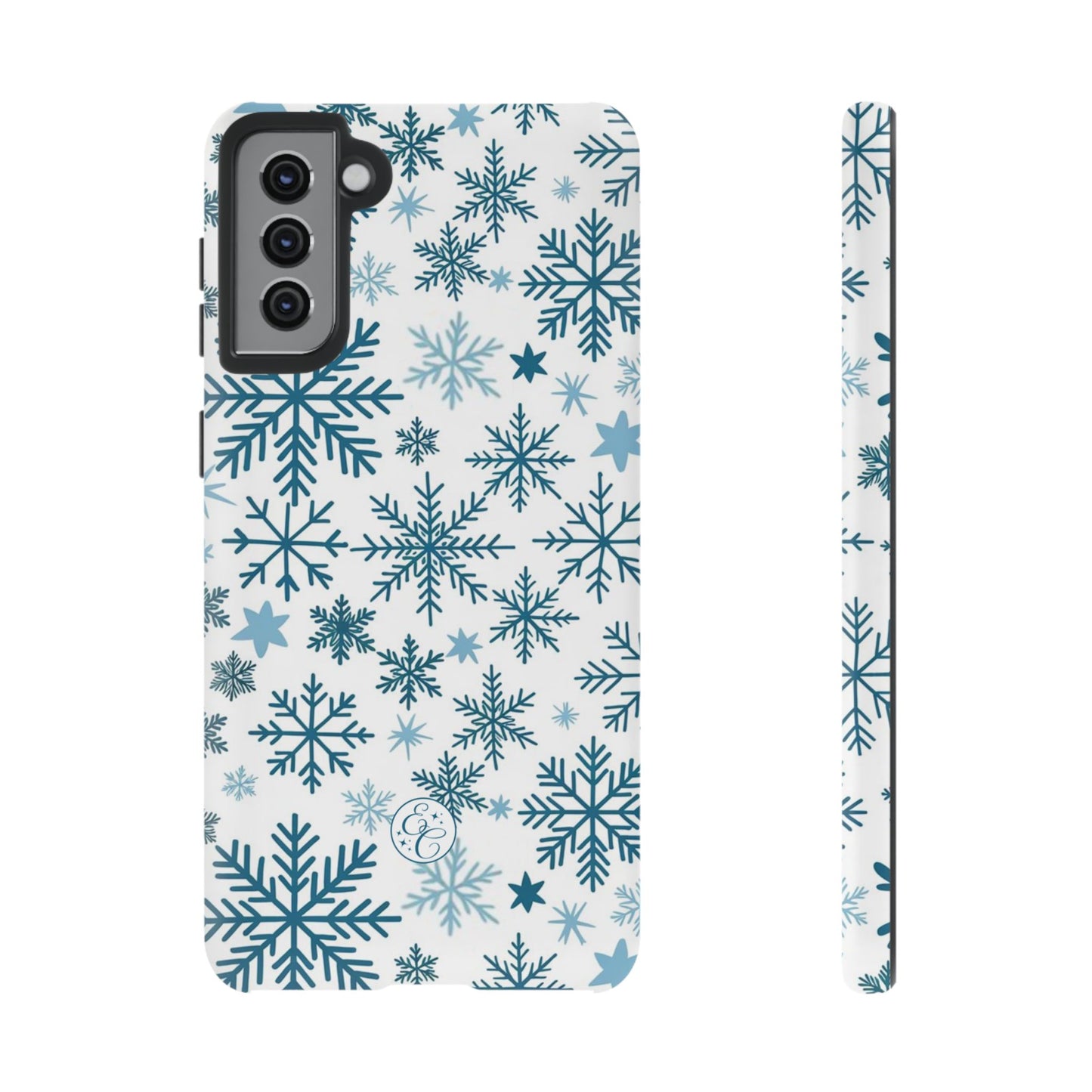 Winter Snowflakes Pattern Tough Phone Case