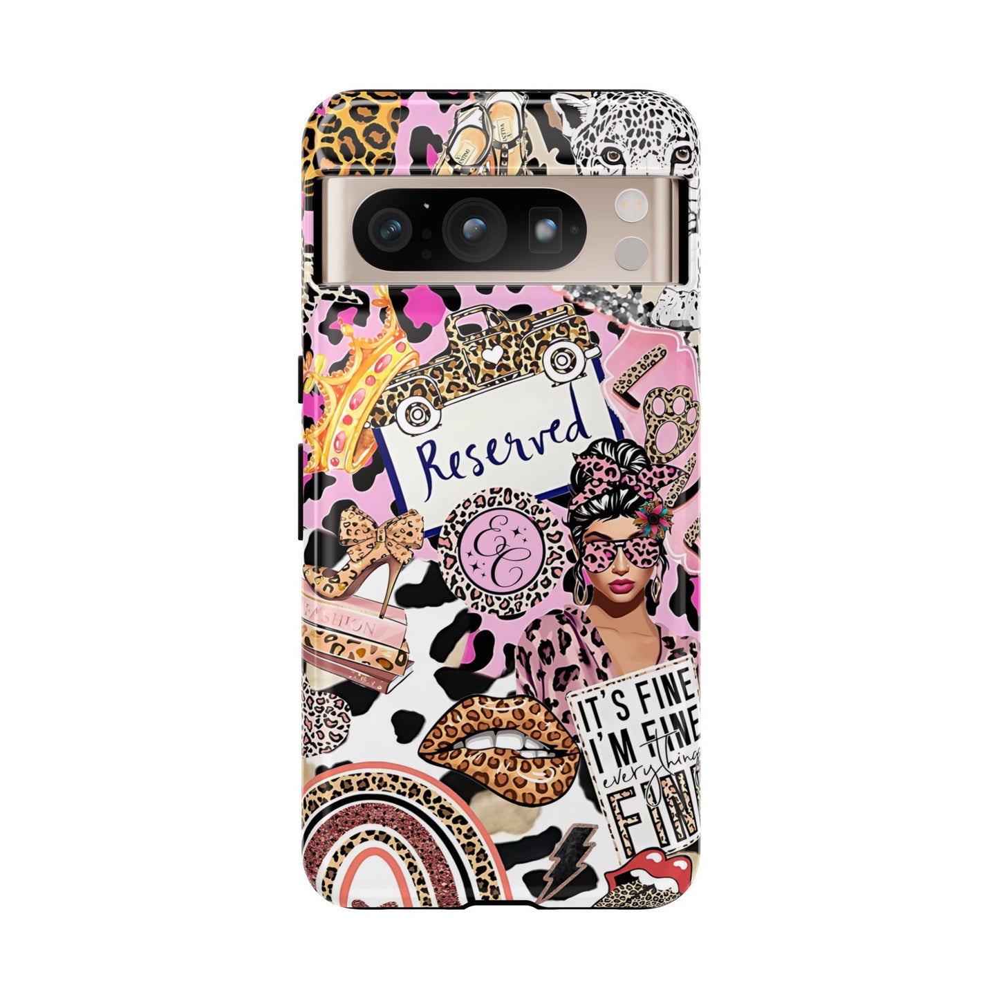 Leopard Wild Glamour Tough Phone Case