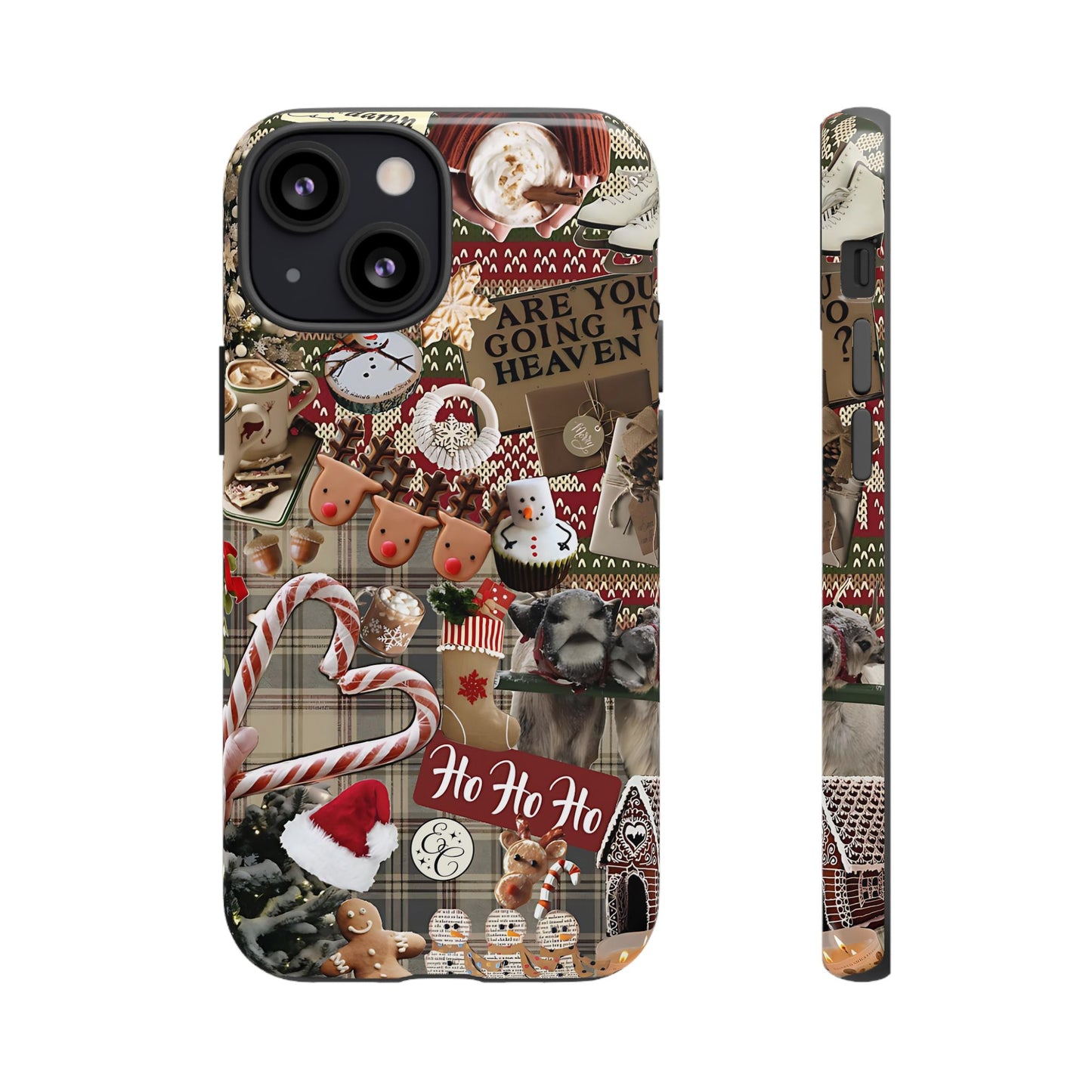 Christmas Festive Collage Tough Phone Case