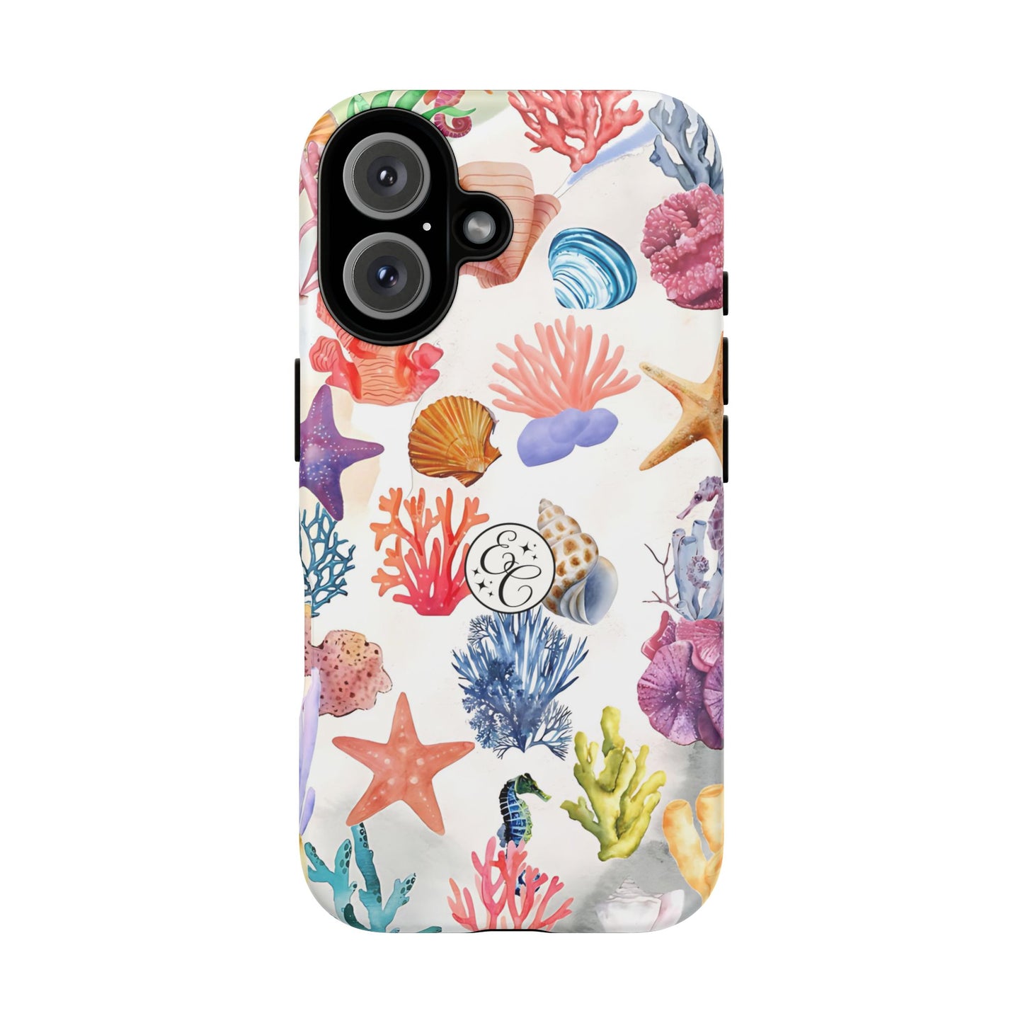 Coral & Sea Shells Tough Phone Case