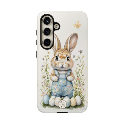 Bunny with Easter Eggs Tough Phone Case